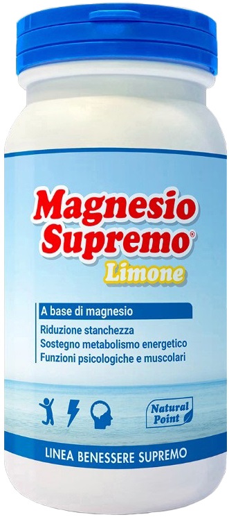 MAGNESIO SUPREMO LIMONE POLVERE 150 G - farmachicca