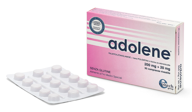 ADOLENE 200MG+20MG 30 COMPRESSE - farmachicca