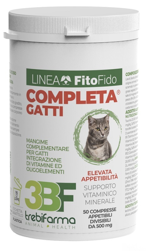 COMPLETA GATTI 50 COMPRESSE BARATTOLO 25 G - farmachicca