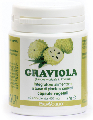 GRAVIOLA 60 CAPSULE PILLOLIERA 27 G - farmachicca