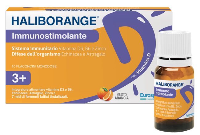 HALIBORANGE IMMUNOSTIMOLANTE 10 FLACONCINI 10 ML - farmachicca