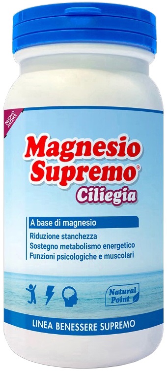 MAGNESIO SUPREMO CILIEGIA POLVERE 150 G - farmachicca