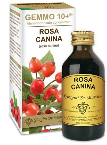 GEMMO 10+ ROSA CANINA LIQUIDO ANALCOLICO 100 ML - farmachicca