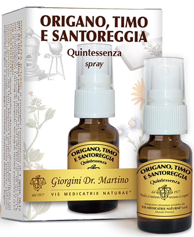 ORIGANO TIMO SANTOREGGIA SPRAY 15 ML - farmachicca