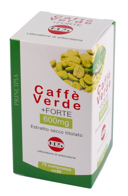CAFFE' VERDE FORTE 75 COMPRESSE OVALI - farmachicca
