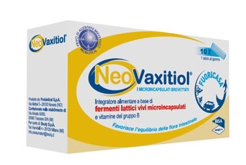 NEOVAXITIOL 10 STICK OROSOLUBILI DA 1,5 G - farmachicca