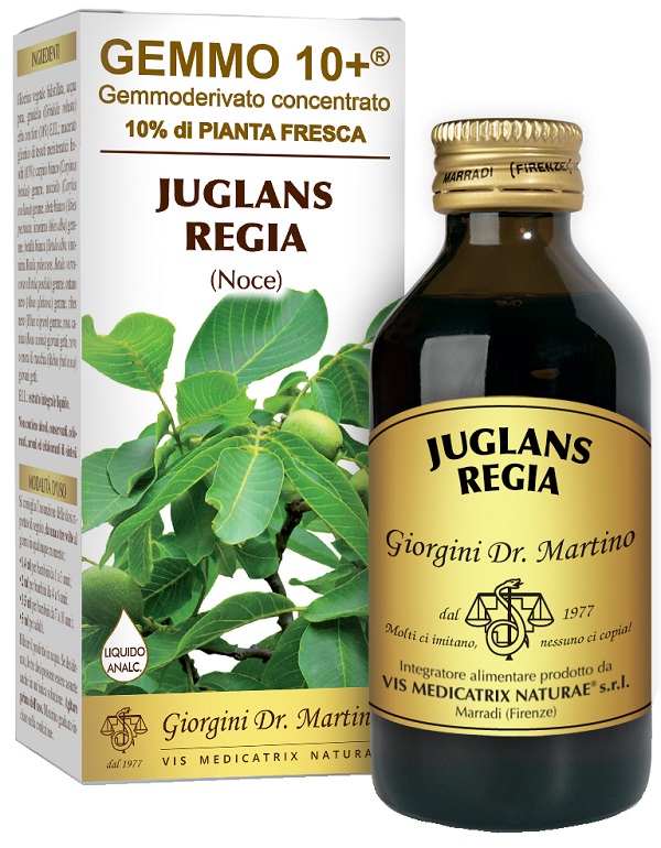 GEMMO 10+ NOCE 100 ML LIQUIDO ANALCOLICO - farmachicca