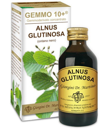 GEMMO 10+ ONTANO NERO 100 ML LIQUIDO ANALCOLICO - farmachicca