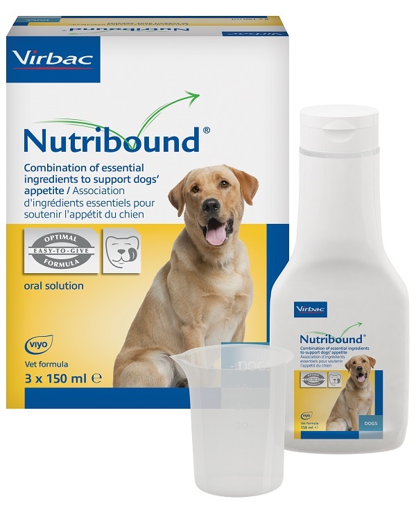 NUTRIBOUND SOLUZIONE ORALE APPETIBILE PER CANE 3 FLACONI DA 150 ML - farmachicca