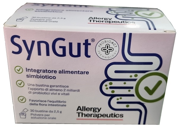 SYNGUT 30 BUSTINE DI LIOFILIZZATO DA 2,5 G IN ASTUCCIO 75 G - farmachicca