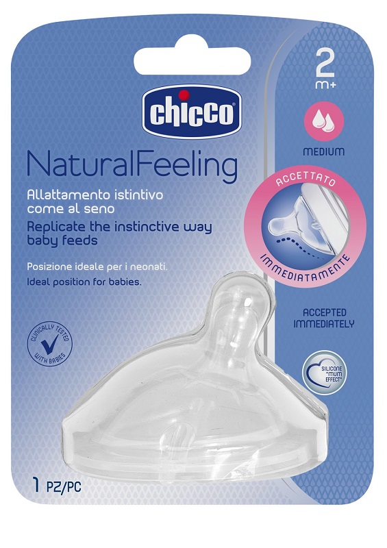 CHICCO TETTARELLA STEPUP NEW 2M+ FLUSSO MEDIO - farmachicca