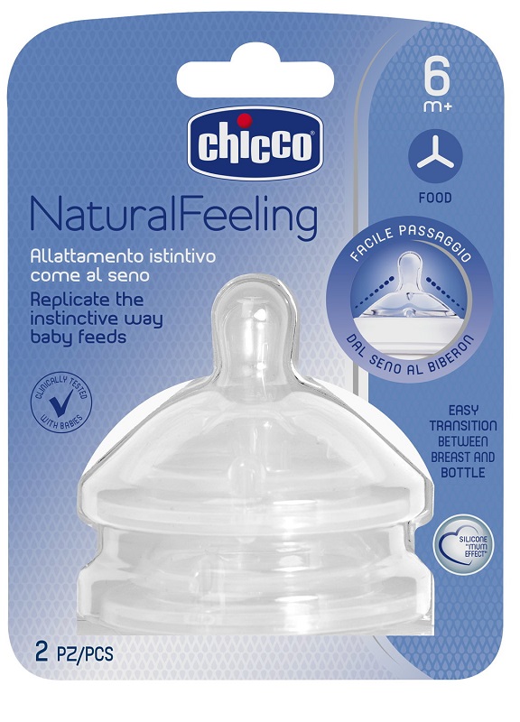 CHICCO TETTARELLA STEPUP NEW 6M+ FLUSSO PAPPA - farmachicca