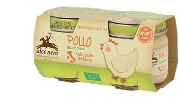 OMOGENEIZZATO DI POLLO BABY FOOD BIO 2 X 80 G - farmachicca