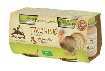 OMOGENEIZZATO DI TACCHINO BABY FOOD BIO 2 X 80 G - farmachicca