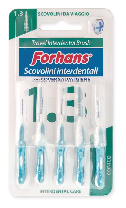 FORHANS TRAVEL INTERDENTAL BRUSH 1,3 - farmachicca