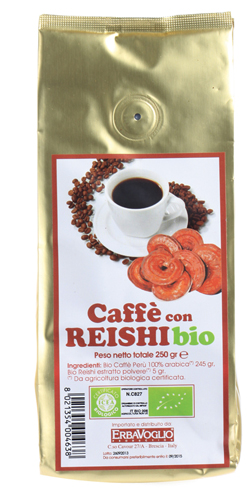 CAFFE' CON REISHI BIO 250 GR - farmachicca