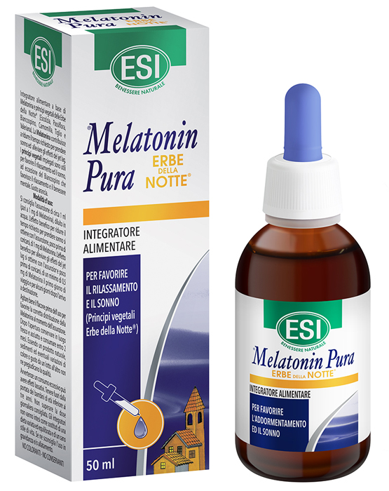 ESI MELATONIN PURA GOCCE ERBE NOTTE 50 ML - farmachicca