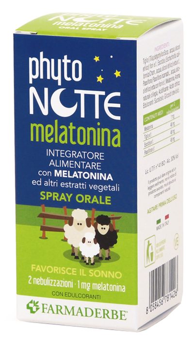 PHYTO NOTTE MELATONINA SPRAY ORALE 30 ML - farmachicca