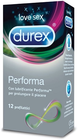 PROFILATTICO DUREX PERFORMA 12 PEZZI - farmachicca