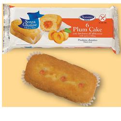 BONONIA PLUMCAKE ALBICOCCA SENZA GLUTINE 6 X 45 G - farmachicca
