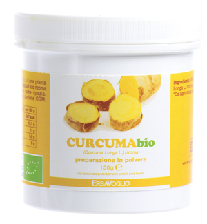 CURCUMA POLVERE BIO 150 G - farmachicca