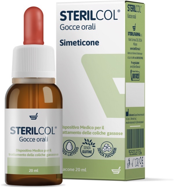 STERILCOL GOCCE ORALI SOSPENSIONE GASTROFUNZIONALE FLACONCINO 20 ML - farmachicca