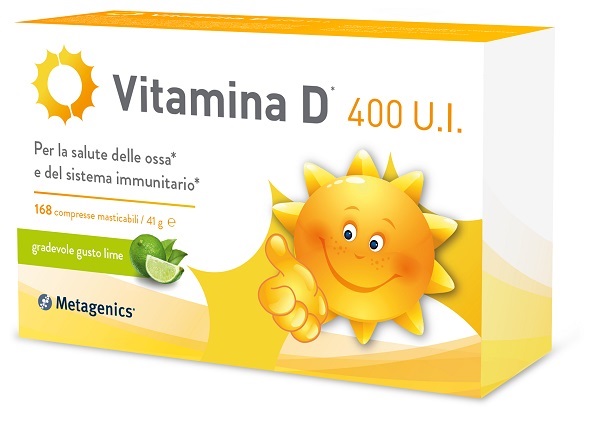 VITAMINA D 400 UI 168 COMPRESSE - farmachicca