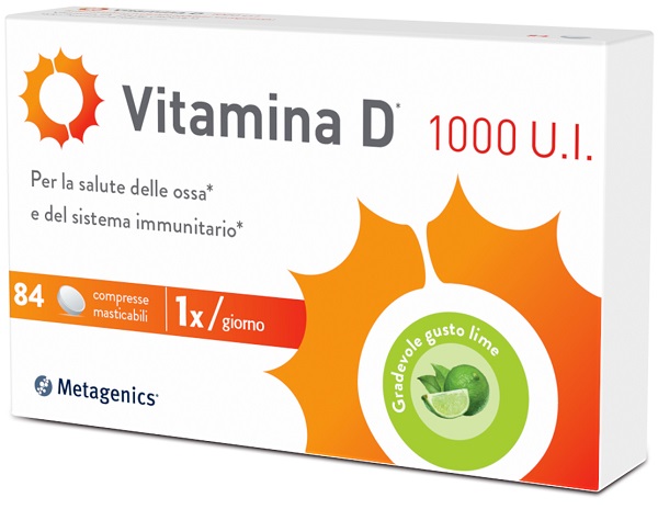 VITAMINA D 1000 UI 84 COMPRESSE - farmachicca