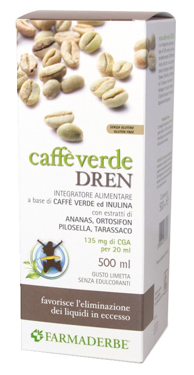 CAFFE' VERDE DRENANTE 500 ML - farmachicca