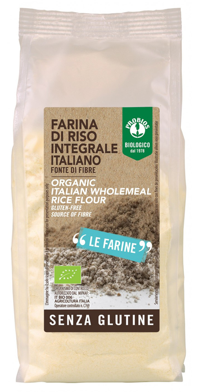 FARINA DI RISO INTEGRALE 375 G - farmachicca