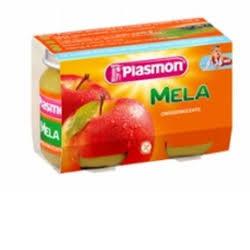 PLASMON OMOGENEIZZATO MELA 2 X 104 G - farmachicca