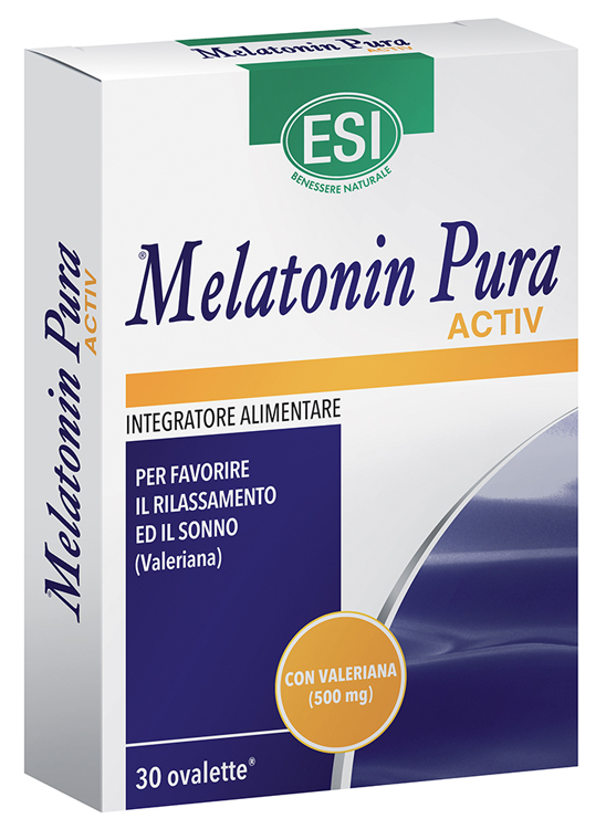 ESI MELATONIN PURA ACTIV 30 OVALETTE - farmachicca