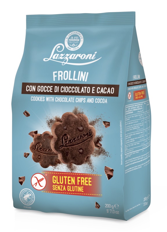 FROLLINI CACAO GOCCE CIOCCOLATO 200G - farmachicca