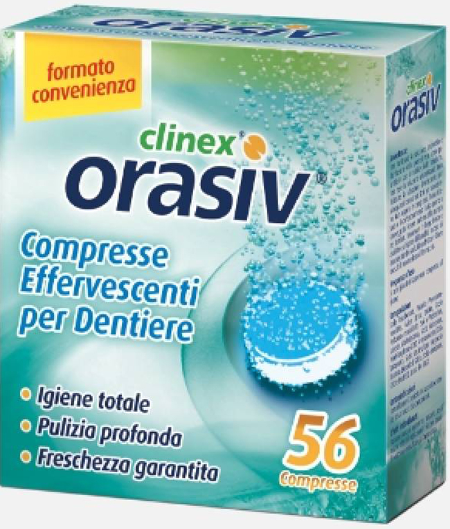 ORASIV CLINEX 56 COMPRESSE EFFERVESCENTI - farmachicca