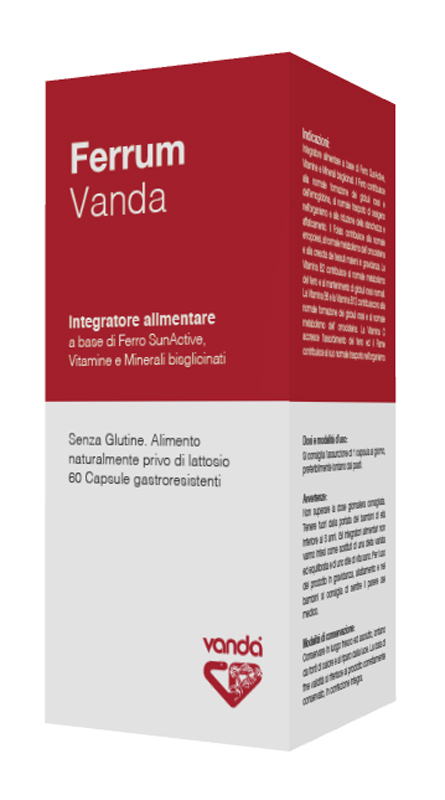 FERRUM VANDA 60 CAPSULE - farmachicca