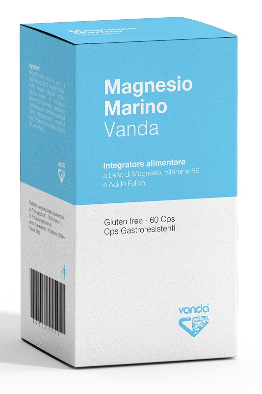 MAGNESIO MARINO VANDA 60 CAPSULE - farmachicca