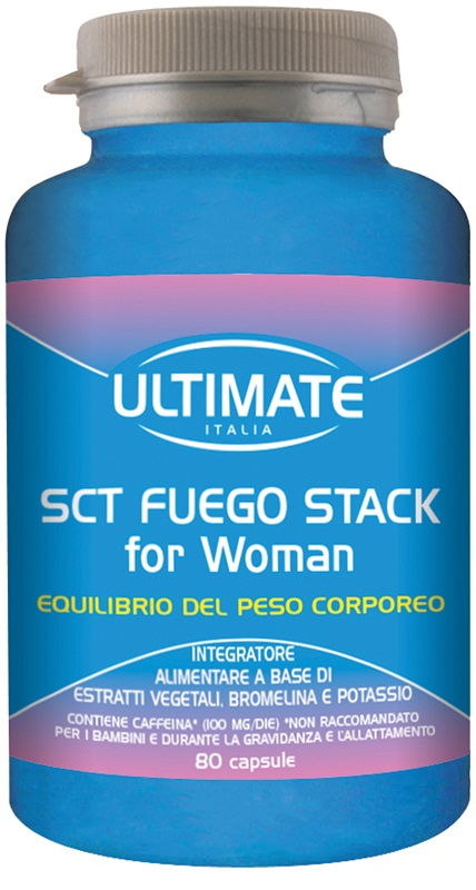 ULTIMATE SCT FUEGO STACK FOR WOMAN 80 CAPSULE - farmachicca