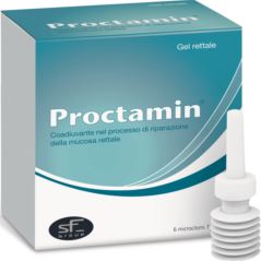 GEL RETTALE PROCTAMIN 6 MICROCLISMI DA 7 G - farmachicca