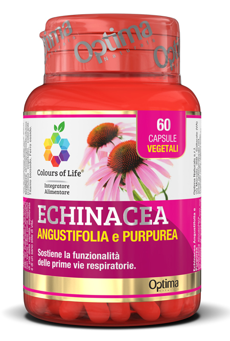 COLOURS OF LIFE ECHINACEA 60 CAPSULE VEGETALI 500 MG - farmachicca