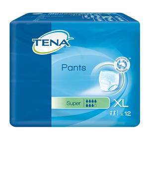 PANNOLONE PULL-UP TENA PANTS SUPER TAGLIA EXTRA LARGE 12 PEZZI - farmachicca