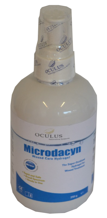 MEDICAZIONE IN SOLUZIONE SUPEROSSIDATA SPRAY PER DETERSIONE FERITE CON POTERE RIGENERATIVO MICRODACYN 60 SPRAY WOUND CARE 250 ML CODICE 44107-00 - farmachicca