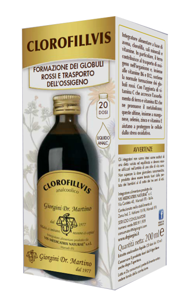 CLOROFILLVIS LIQUIDO ANALCOLICO 200 ML - farmachicca