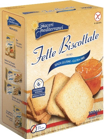 PIACERI MEDITERRANEI BONTA' DEL MATTINO FETTE BISCOTTATE 300 G - farmachicca