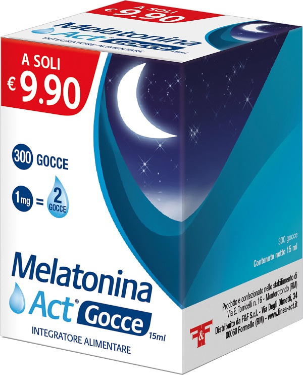 MELATONINA ACT GOCCE 15 ML - farmachicca