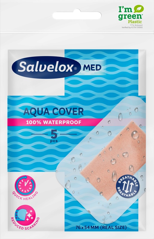 CEROTTO SALVELOX MED AQUA COVER 12X5 CM 5 PEZZI - farmachicca