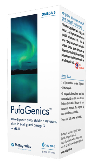 PUFAGENICS LIQUID LIMONE 210 ML - farmachicca