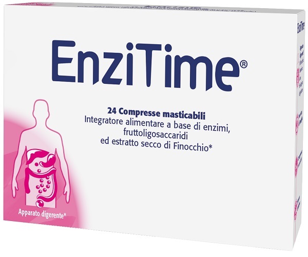 ENZITIME 24 COMPRESSE MASTICABILI - farmachicca