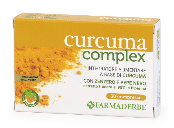 CURCUMA COMPLEX 30 COMPRESSE - farmachicca