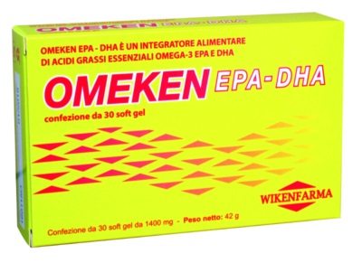 OMEKEN EPA/DHA 30 PERLE BLISTER 42 G - farmachicca