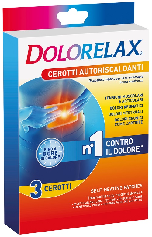 DOLORELAX CEROTTO EFFETTO CALDO 6 PEZZI - farmachicca